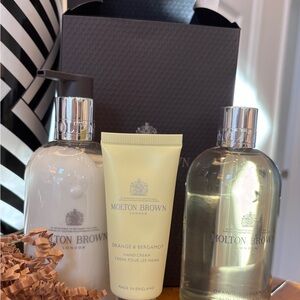 Molton Brown Orange & Bergamot Hand Soap and Cream Set